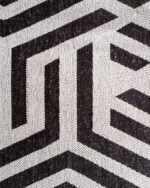 Kongo Metallic Geometric Pattern Curtains - Image 5