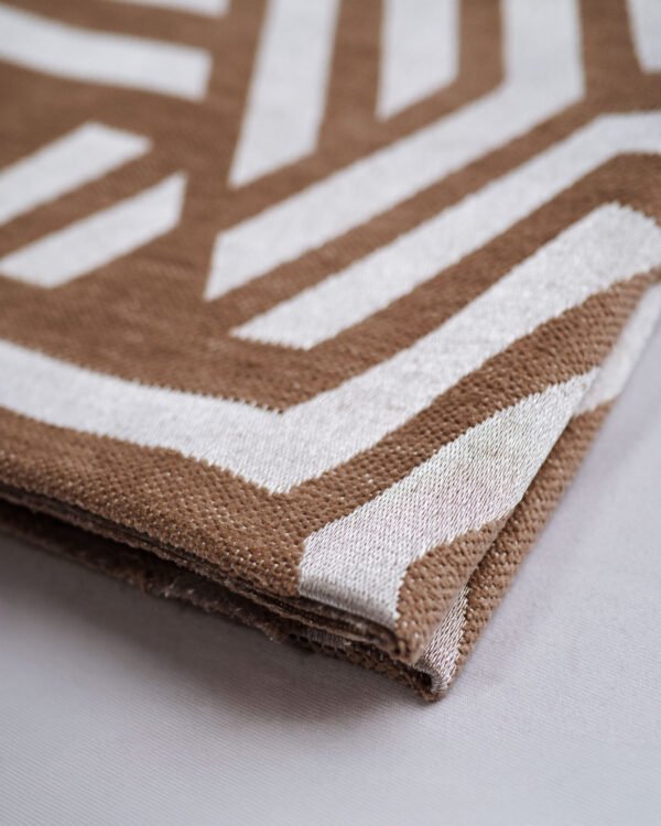 Kongo Metallic Geometric Pattern Curtains - Image 3