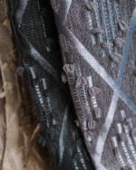Liva Geometric Tufted Diamond Textured Curtains - Image 3