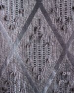 Liva Geometric Tufted Diamond Textured Curtains - Image 10