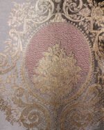 Safir Ornate Baroque Medallion Embroidered Sheer Curtains - Image 9