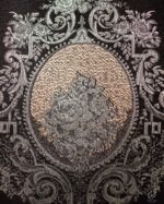 Safir Ornate Baroque Medallion Embroidered Sheer Curtains - Image 7
