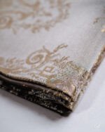 Safir Ornate Baroque Medallion Embroidered Sheer Curtains - Image 4