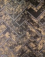 Zumrut Modern Geometric Zigzag Textured Curtains - Image 9