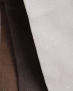 Zeus Sculpted Chevron Tufted Linen-Look Abstract Curtain - Image 4