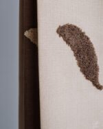 Romeo Feather Relief Embroidered Curtains - Image 3