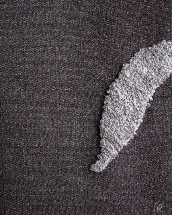 Romeo Feather Relief Embroidered Curtains - Image 7