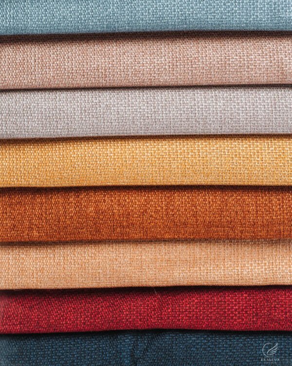 Messina Woven Whisper Heathered Curtains - Image 9