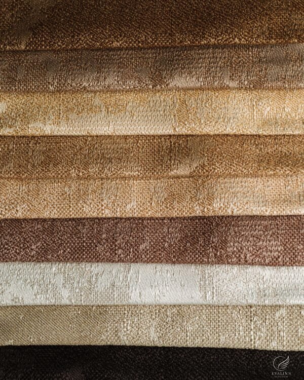 Cross Spotted Bloom Abstract Curtains - Image 5