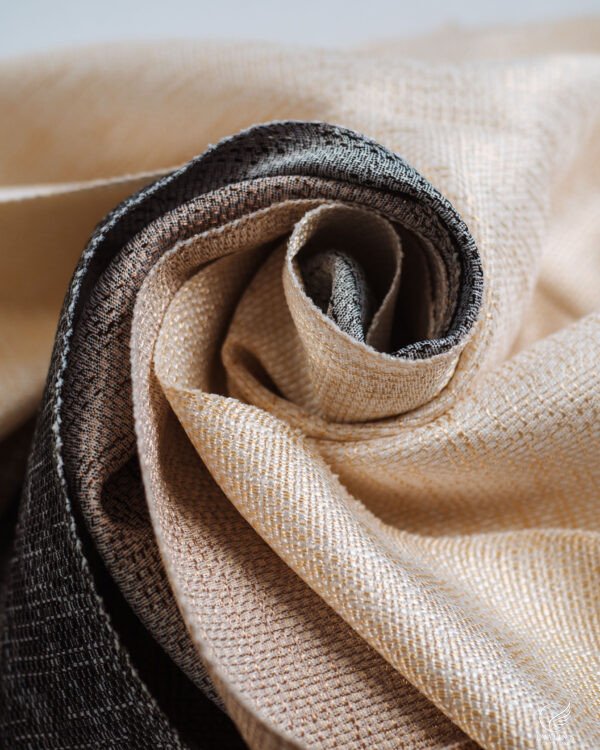 Almina Soft Horizon Linen Textured Curtain - Image 5
