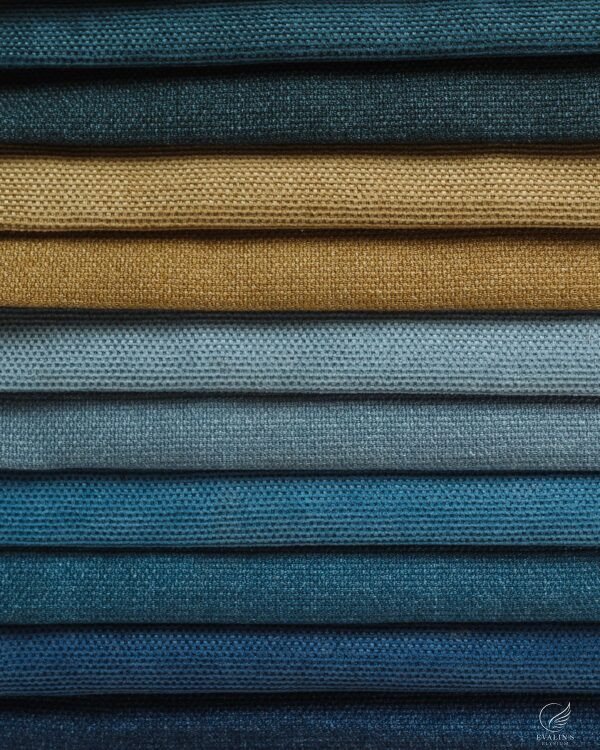 Iper Tailored Fine-Weave Linen-Texture Curtains - Image 5