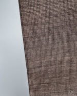 Selimiye Loomed Grid Linen-Look Curtain - Image 2