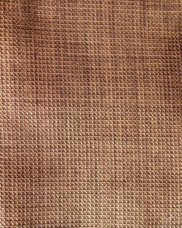 Selimiye Loomed Grid Linen-Look Curtain - Image 16