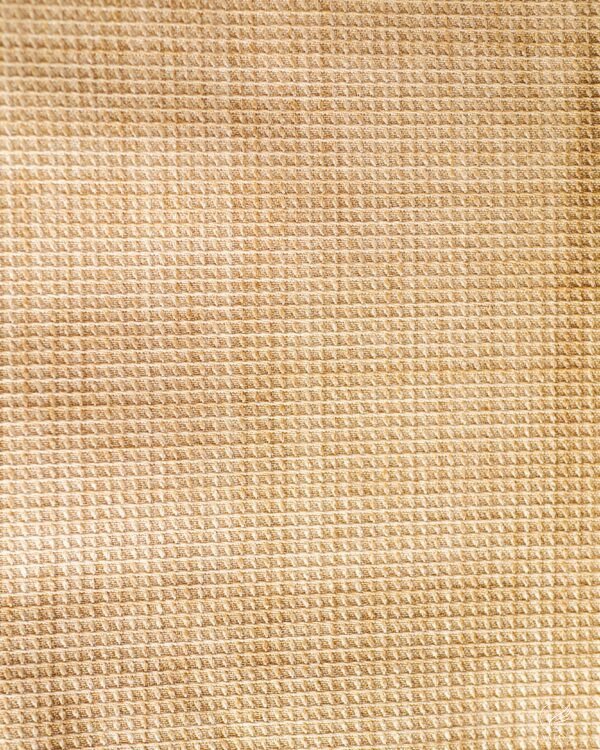 Selimiye Loomed Grid Linen-Look Curtain - Image 11