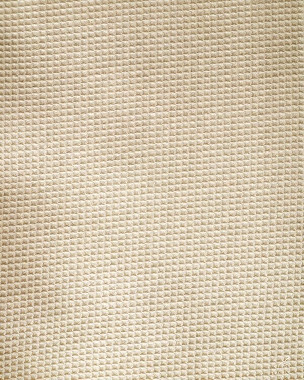 Selimiye Loomed Grid Linen-Look Curtain - Image 9
