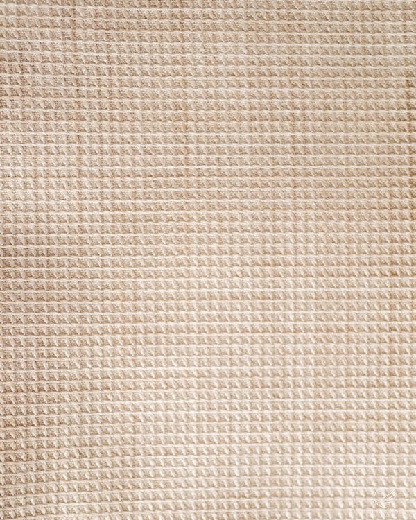 Selimiye Loomed Grid Linen-Look Curtain - Image 8