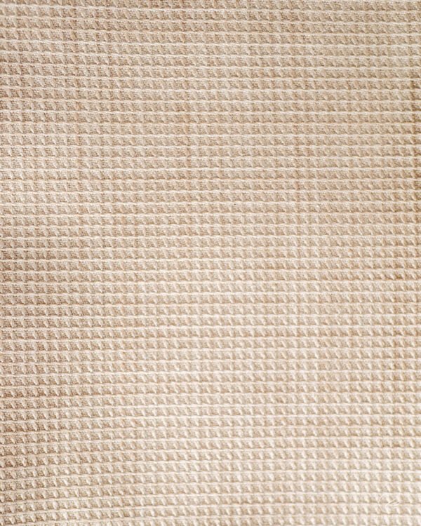 Selimiye Loomed Grid Linen-Look Curtain - Image 8