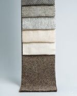 Demre Couture Basketweave Textured Curtains