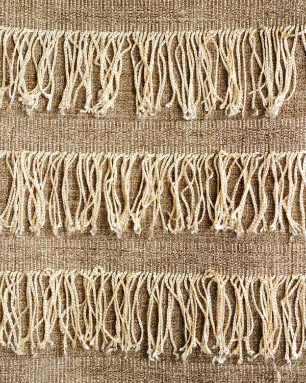 Moskova Cascade Fringe Textured Curtains - Image 7