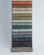 Verona Tailored Crosshatch Rustic Linen-Look Curtain