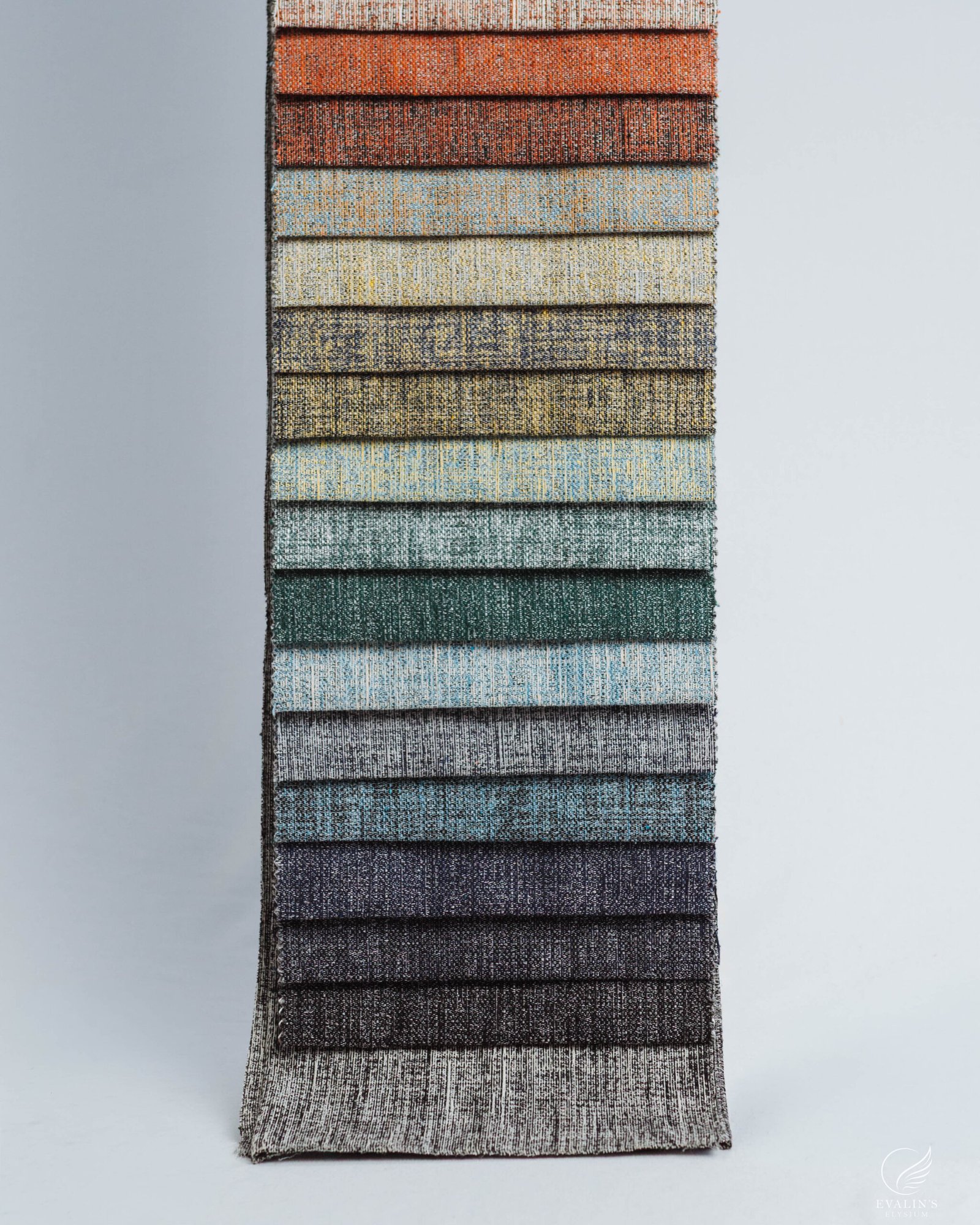 Verona Tailored Crosshatch Rustic Linen-Look Curtain
