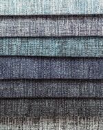 Verona Tailored Crosshatch Rustic Linen-Look Curtain - Image 9