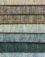 Verona Tailored Crosshatch Rustic Linen-Look Curtain - Image 8