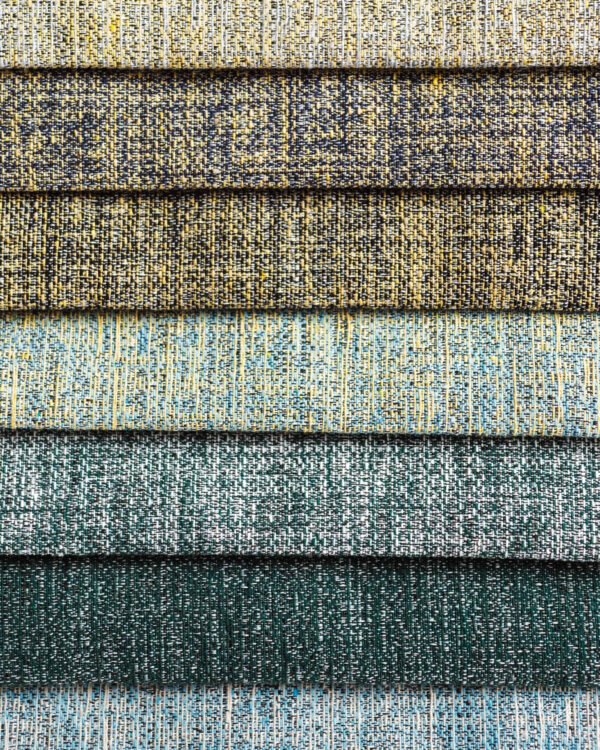 Verona Tailored Crosshatch Rustic Linen-Look Curtain - Image 8