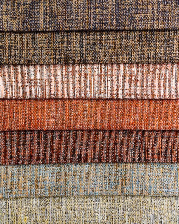 Verona Tailored Crosshatch Rustic Linen-Look Curtain - Image 7