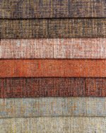 Verona Tailored Crosshatch Rustic Linen-Look Curtain - Image 7