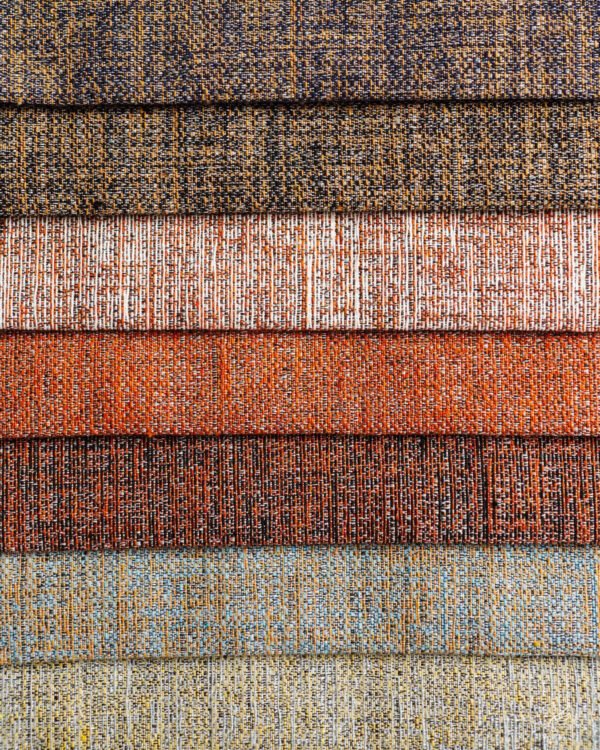 Verona Tailored Crosshatch Rustic Linen-Look Curtain - Image 7