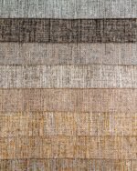 Verona Tailored Crosshatch Rustic Linen-Look Curtain - Image 5