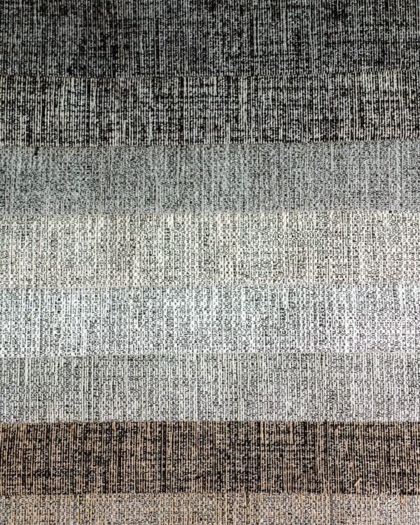 Verona Tailored Crosshatch Rustic Linen-Look Curtain - Image 4