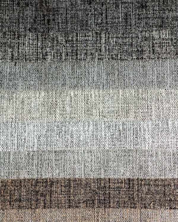 Verona Tailored Crosshatch Rustic Linen-Look Curtain - Image 4