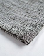 Verona Tailored Crosshatch Rustic Linen-Look Curtain - Image 3