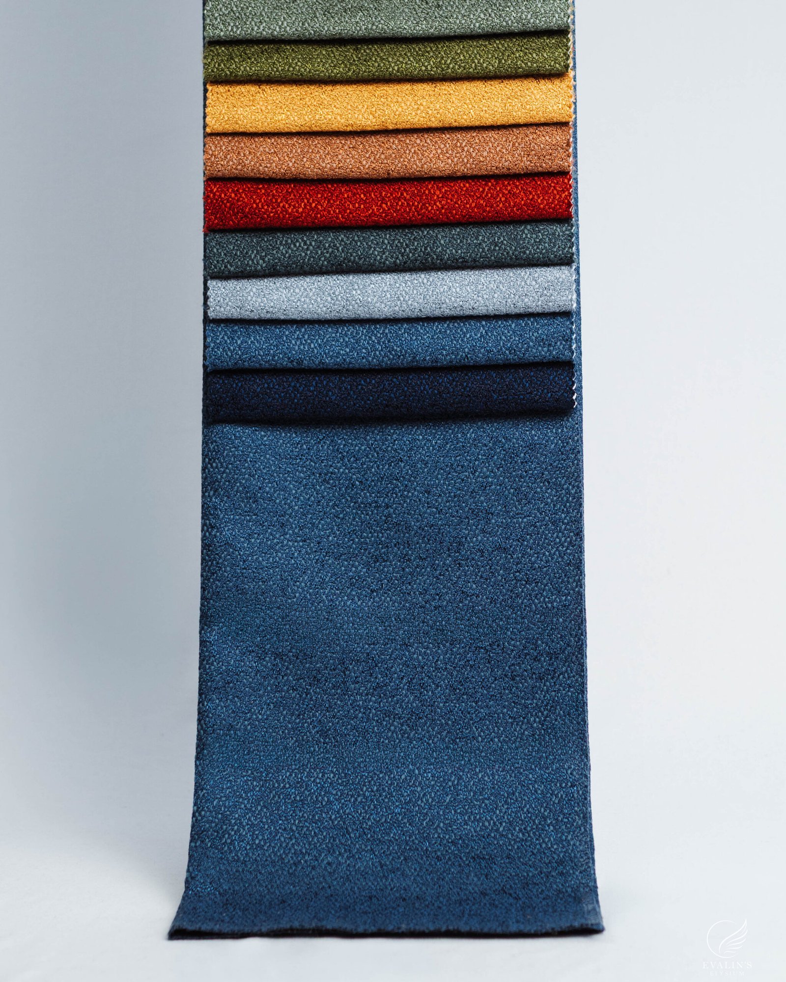 Side Plush Grain Matte-Weave Curtains