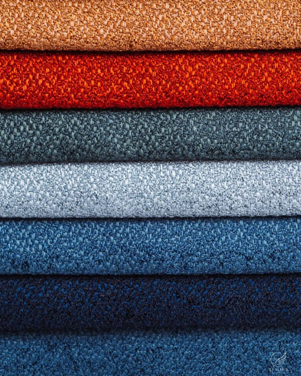 Side Plush Grain Matte-Weave Curtains - Image 9