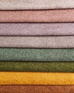 Side Plush Grain Matte-Weave Curtains - Image 8