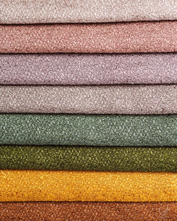 Side Plush Grain Matte-Weave Curtains - Image 8