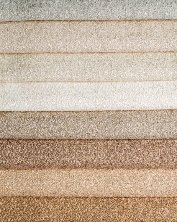 Side Plush Grain Matte-Weave Curtains - Image 6