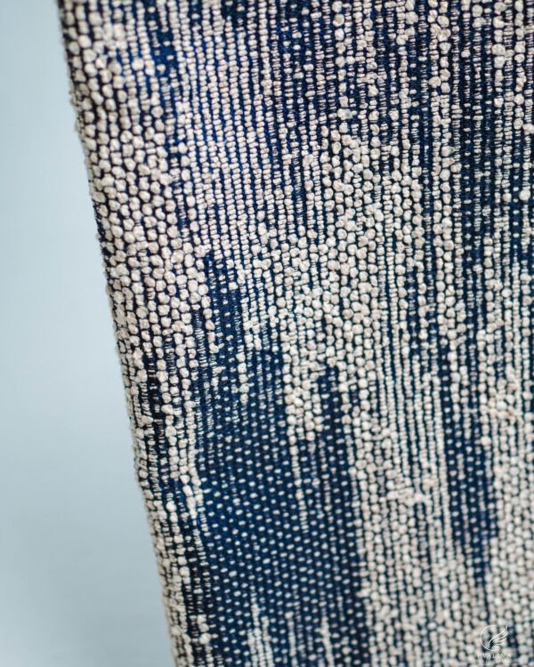 Lille Rainfall Etch Woven Linen-Look Curtains - Image 2