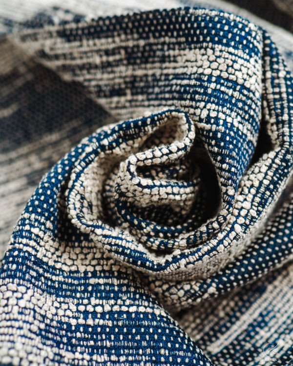 Lille Rainfall Etch Woven Linen-Look Curtains - Image 3