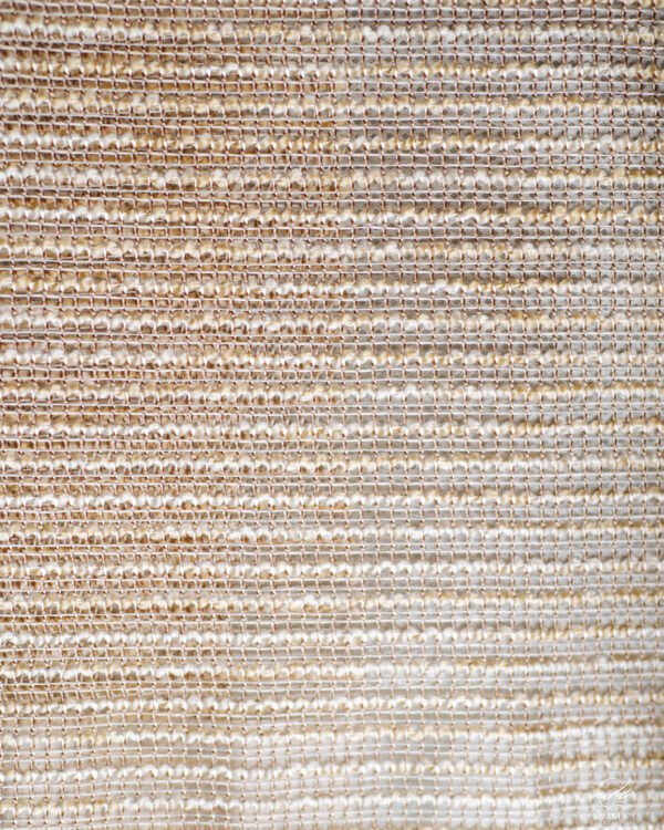 22641 Woven Waffle Column Linen-Look Curtain - Image 9