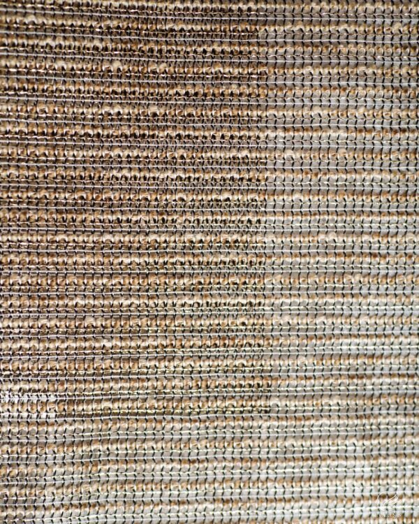 22641 Woven Waffle Column Linen-Look Curtain - Image 8