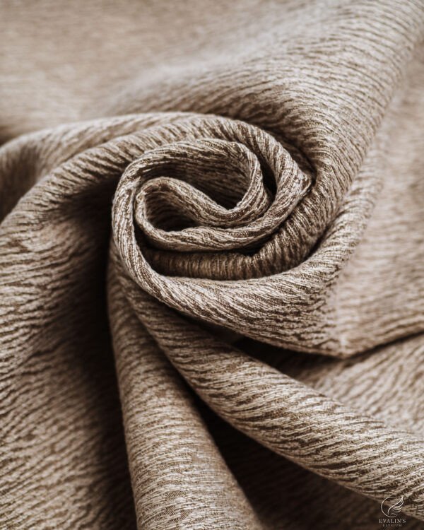Krokodil Organic Grain Embossed Weave Curtain - Image 4