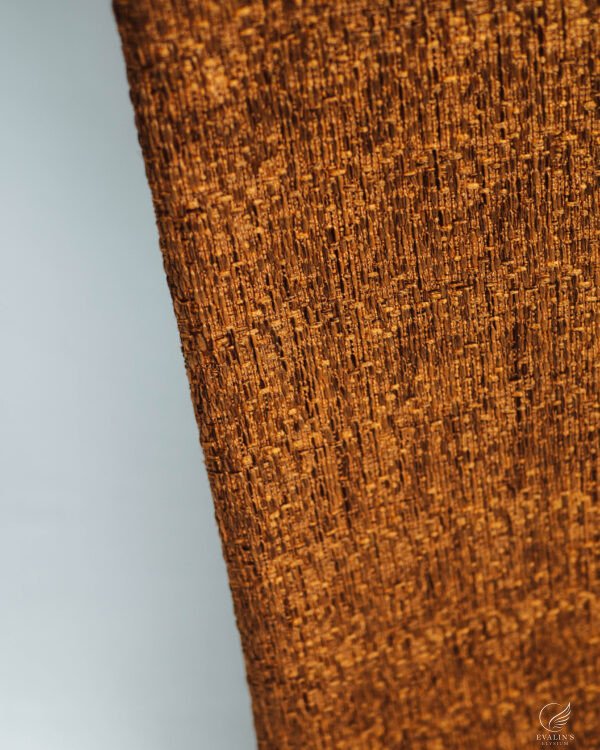 Merkur Burnished Slub Natural Soft-Drape Curtain - Image 2