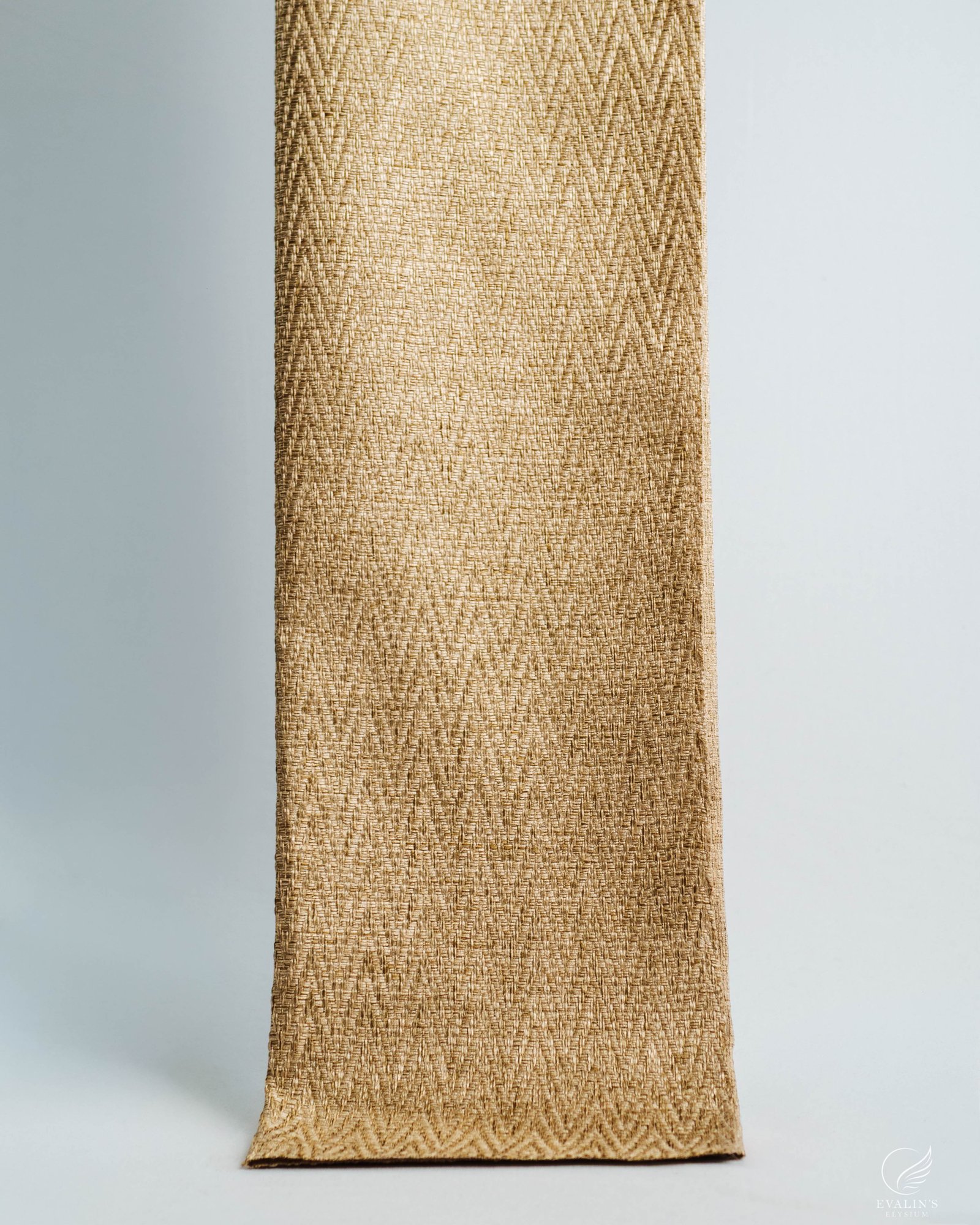 Venus Herringbone Edge Textured Woven Curtain