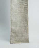 Mars Crosshatch Textured Woven Mesh Curtain
