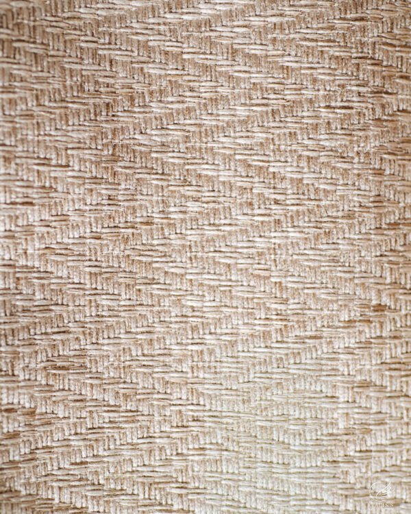 Venus Herringbone Edge Textured Woven Curtain - Image 11
