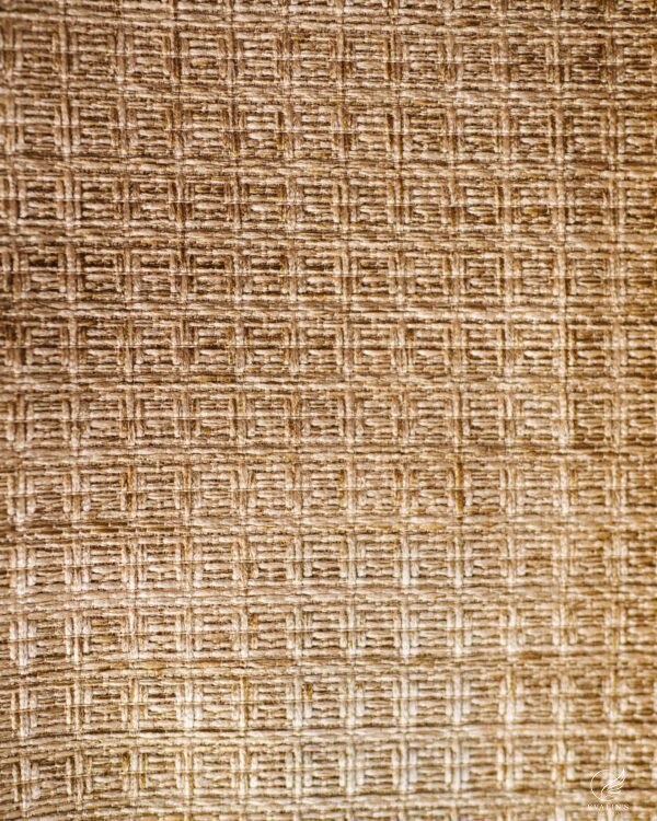 Mars Crosshatch Textured Woven Mesh Curtain - Image 5